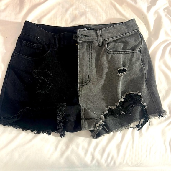 Shorts Half And Half Jean Shorts Womens Poshmark